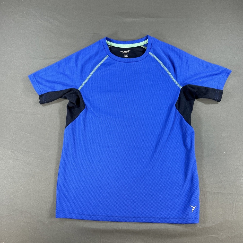 bright blue Old Navy Active Go-Dry Short-Sleeve Mesh T-Shirt XL